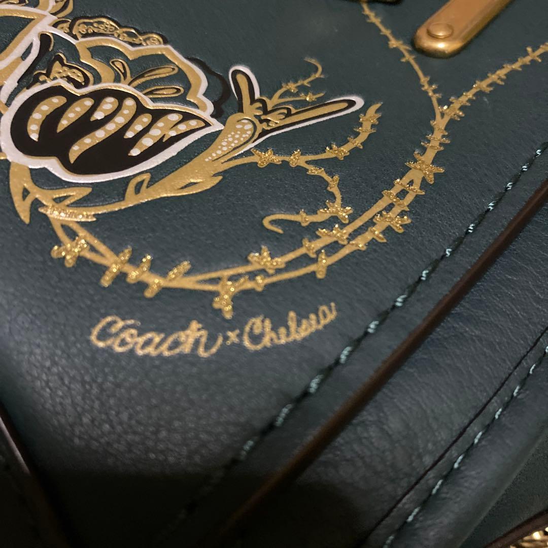 COACH コーチ　2way ハンドバッグ　ショルダーバッグ　バタフライ