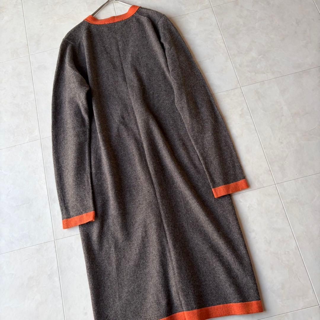 美品 ダーマコレクション カシミヤ100% 3点 アンサンブル バイカラー M