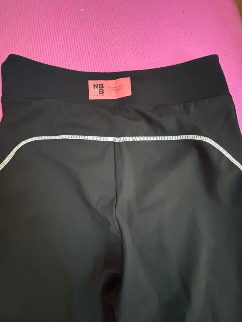 専用　NBBウィークエンド　ヨガウェアセット ブラック　L