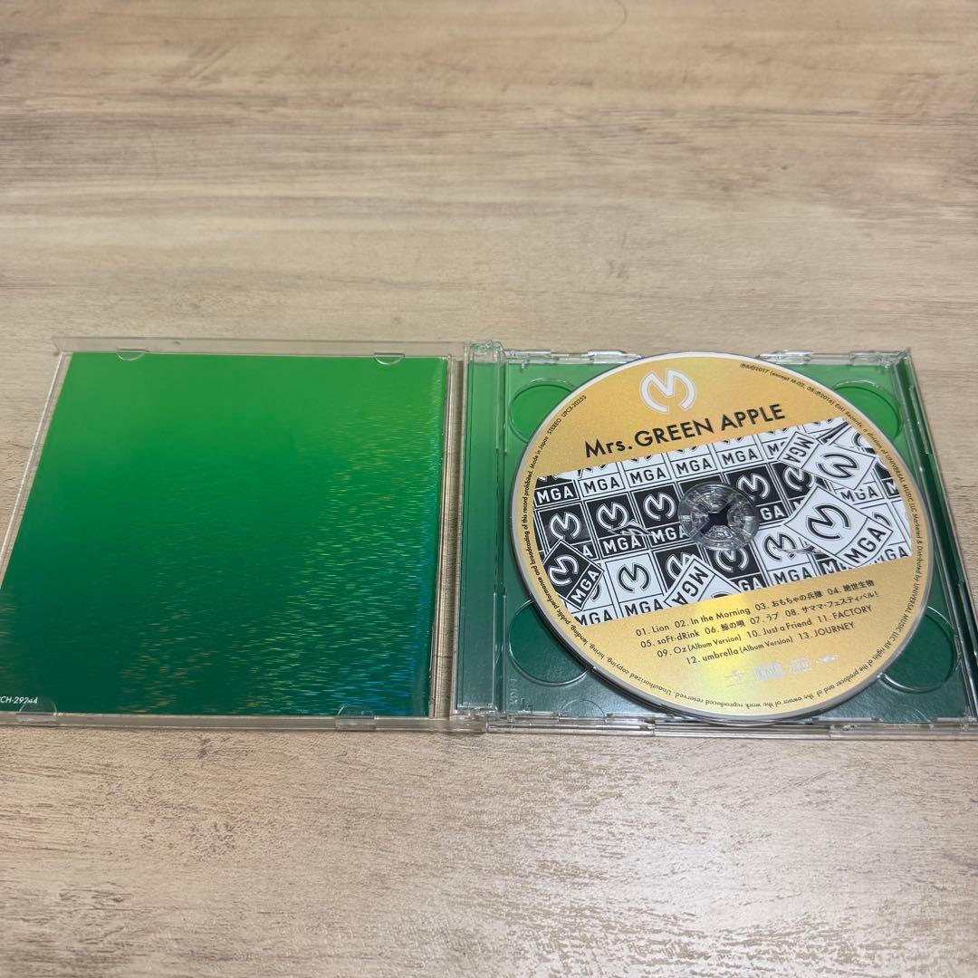 【直筆サイン入り】【初回限定盤】【Mrs. GREEN APPLE】