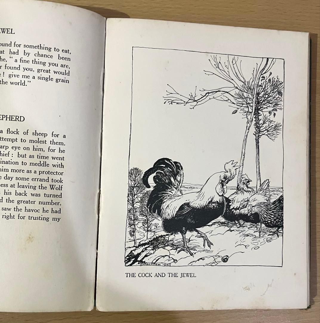 No.421レア 希少 アンティーク 古書 洋書 絵本 童話　アーサー・ラッカム