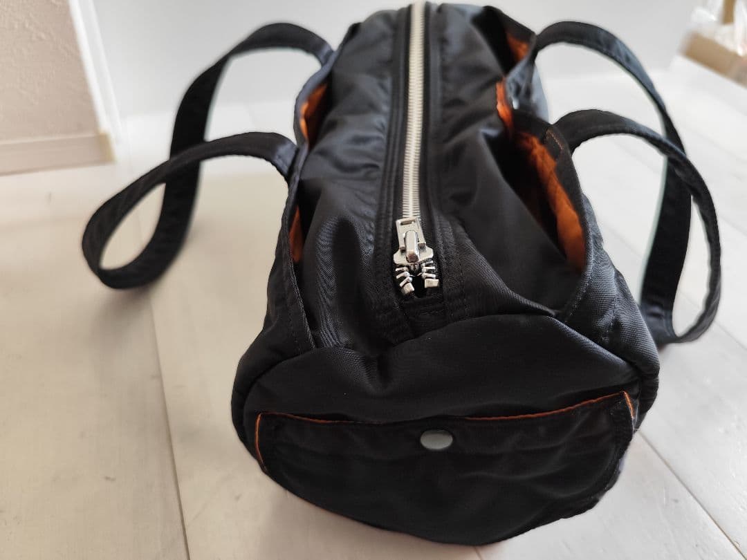 極美品　PORTER ポーター ミニボストン ドラムバッグ 　タンカー　L