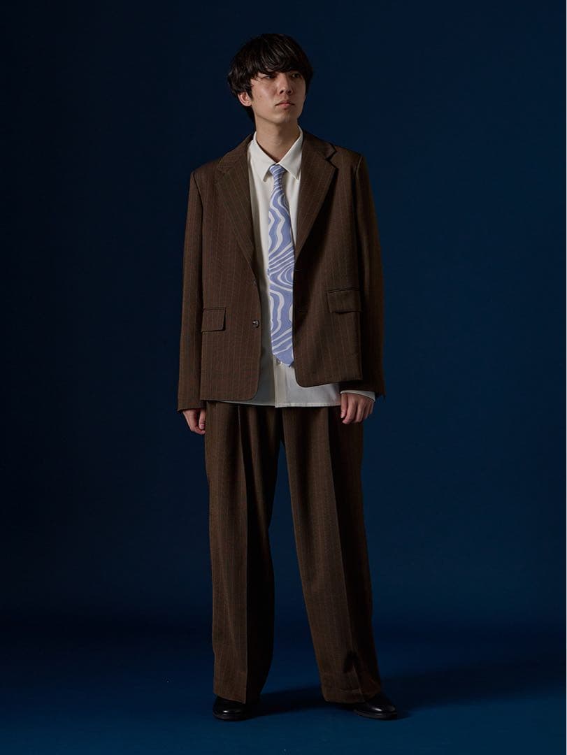 DWS x UNITED TOKYO 色流し テーラードジャケット ブラウン 1