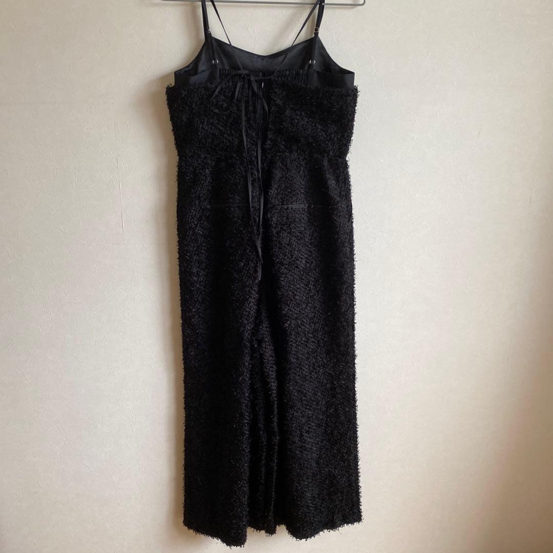 出品終了‼️新作シャギーオールインワンドレス パンツドレス ワイドパンツ 結婚式