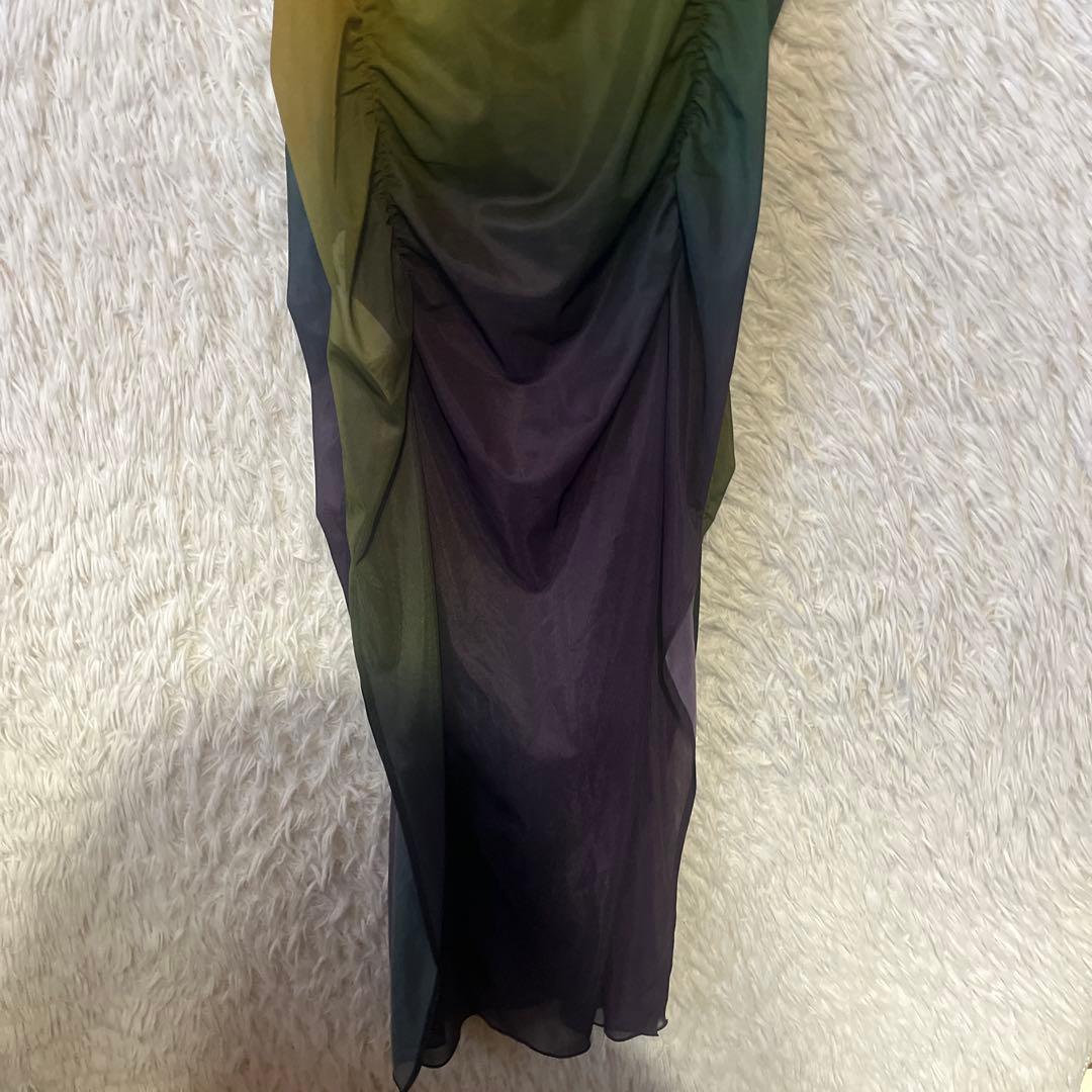 トップス Ameri MEDI GRADIENT SHEER SET TOP M