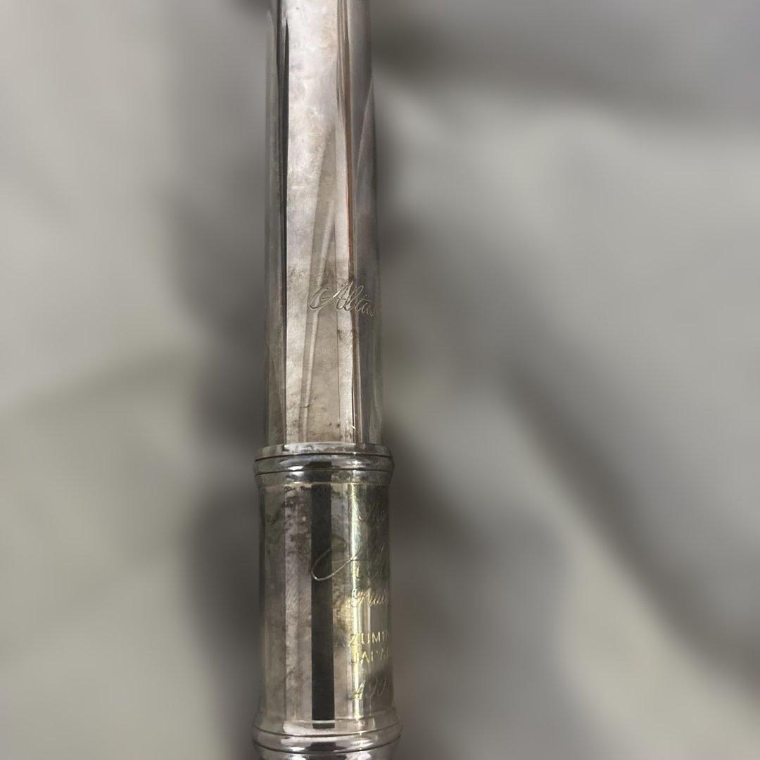 Altus銀製オープンホールフルート 16キー