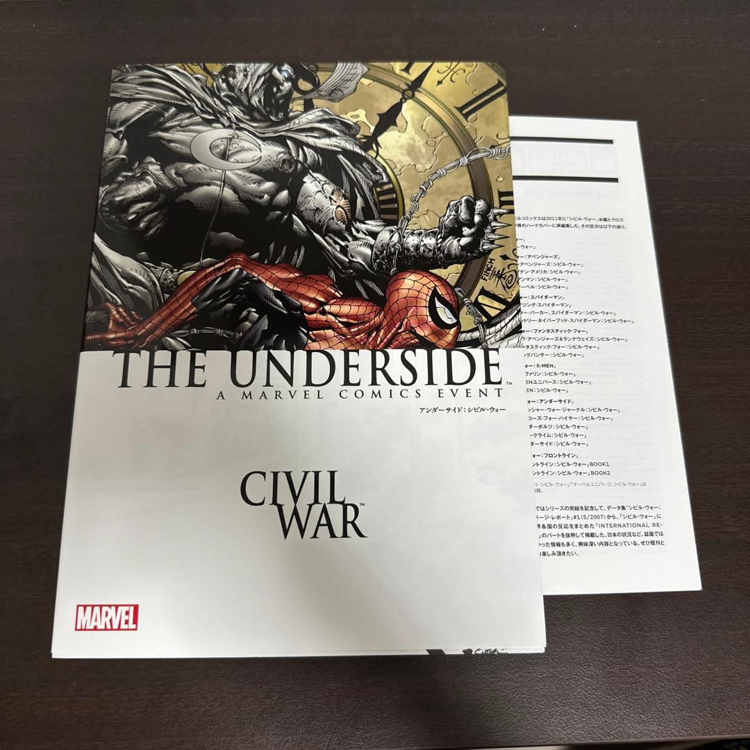 【美品】アンダーサイド:シビル・ウォー　アメコミ marvel