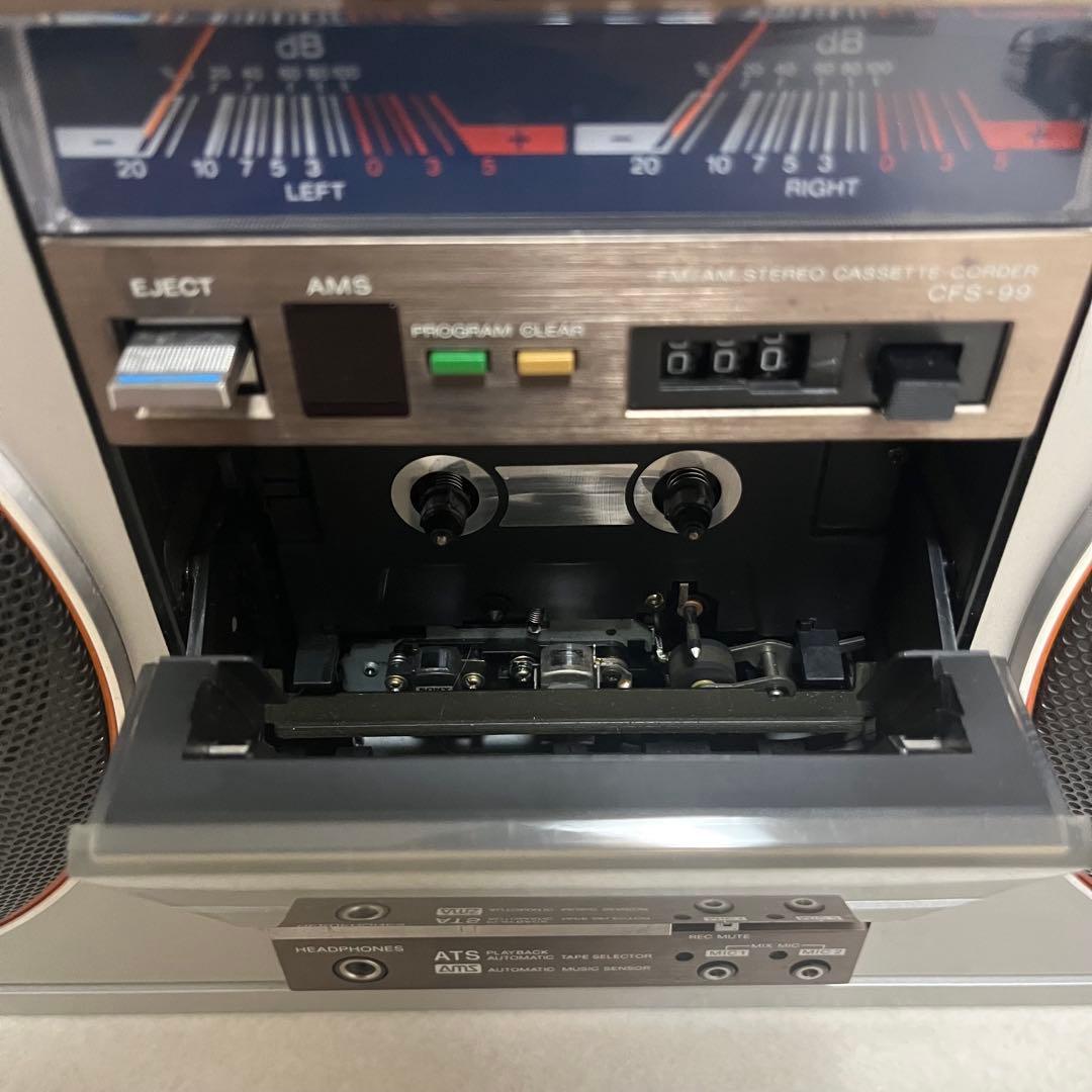 SONY CFS-99 エナジー99 ラジカセ 昭和レトロ