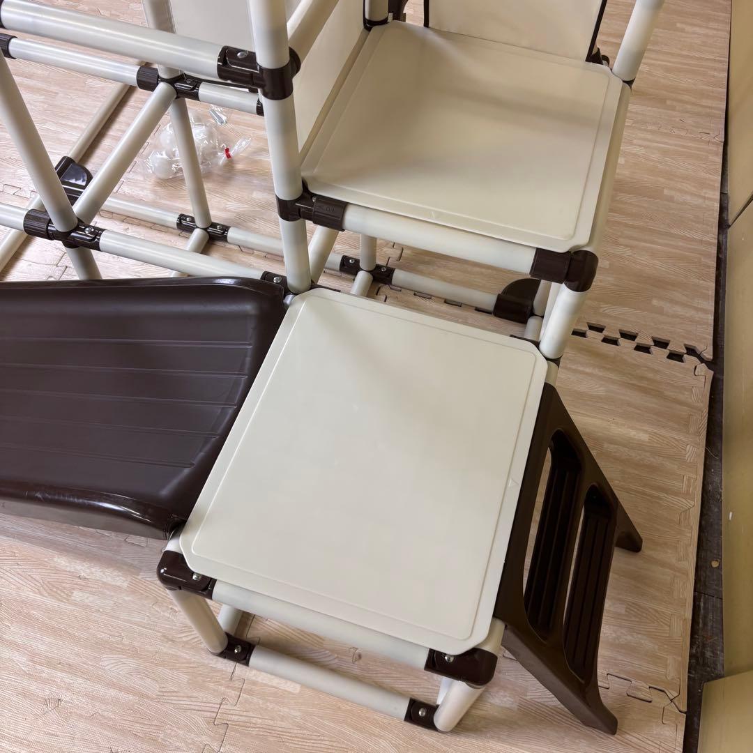 ☆一部未使用☆　おりたたみロングスロープキッズパーク　プレミアム　ショコラ　完品