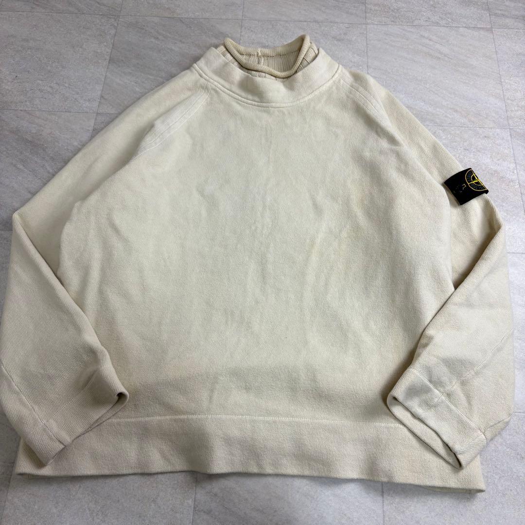 STONE  ストーンアイランド スウェット ダブルネック ワッペン