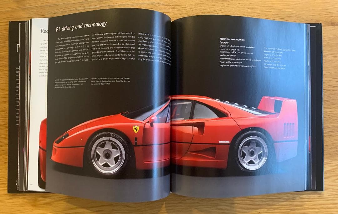 フェラーリ 洋書 An Italian Legend 本　全271ページ