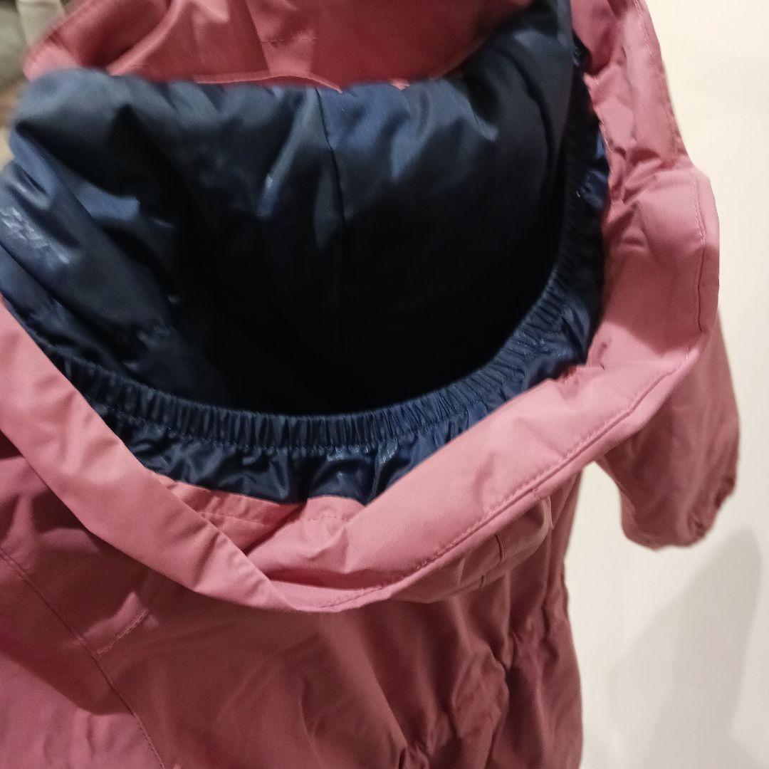 ノースフェイス　 スノーウェア110cm つなぎ　ピンク　女の子