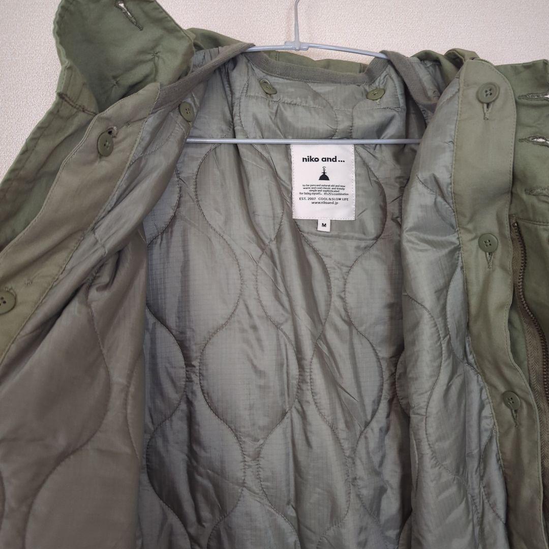 【新品】ニコアンド ライナーセットスタンダードコート モッズコート M