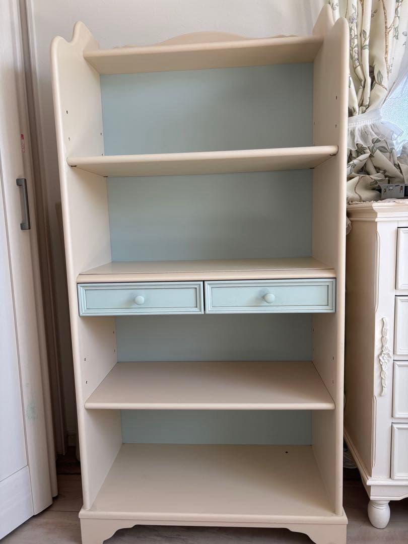 ローラアシュレイ☆DORSETドーセット☆ブックシェルフ☆本棚 レア 美品