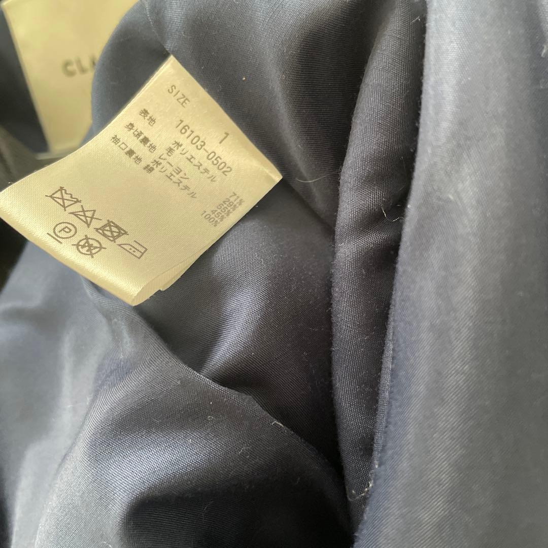 CLANE バルキースリーブクロップドジャケット