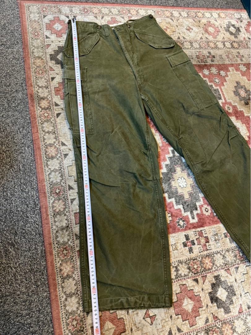 50s US ARMY M-51 最初期 フィールドカーゴパンツ 米軍実物