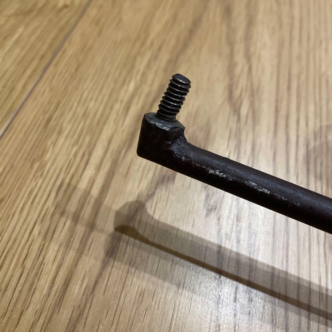 レア！キャトルセゾン　アイアン　ハンガーラック　ブラウン　タオルハンガー