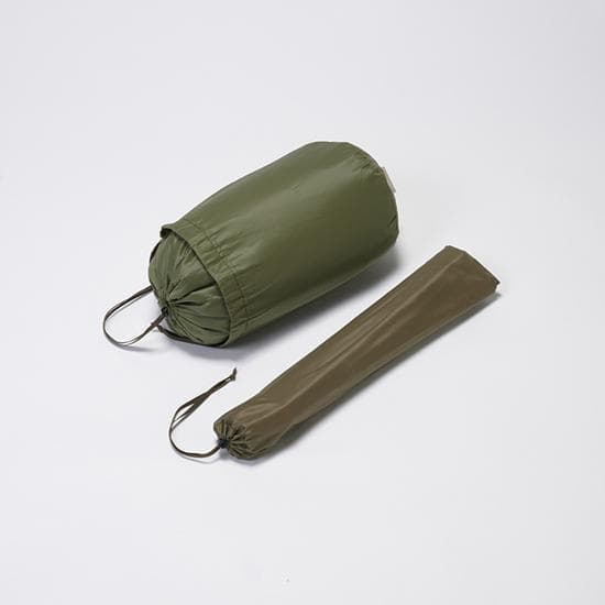 3人用テント プロモンテ VL-38 4S GSシート付 オリーブ色 軽量 山岳