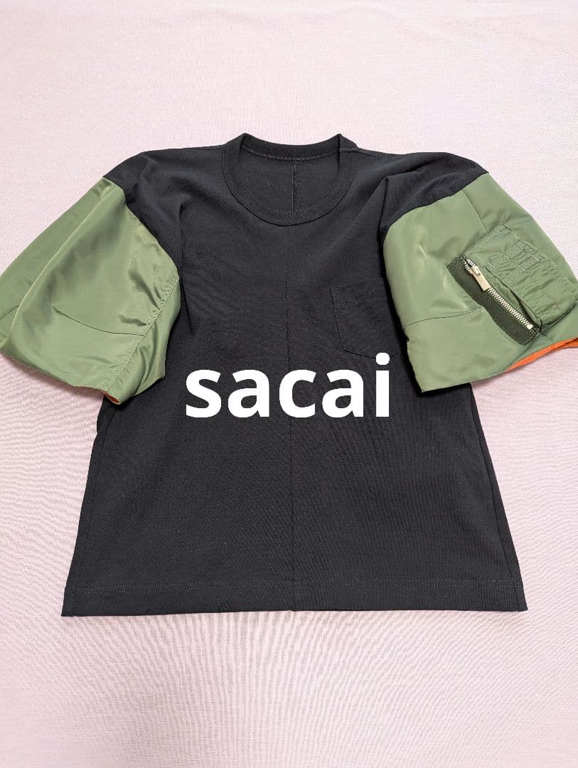 ビッケ SACAI Nylon Twill × CottonJersey