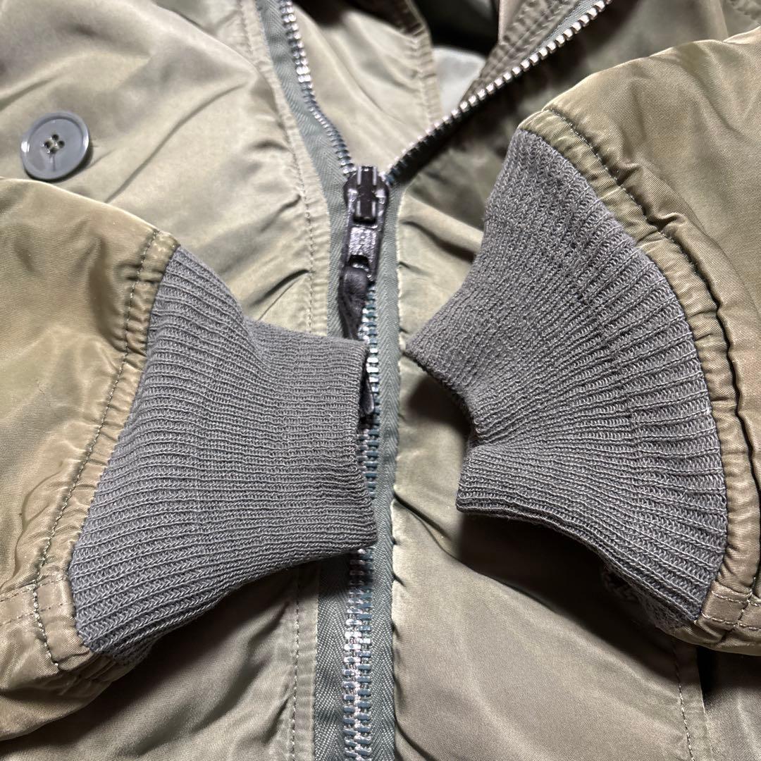 90s USA製 ALPHA N-2B ミリタリーフライトジャケット ideal