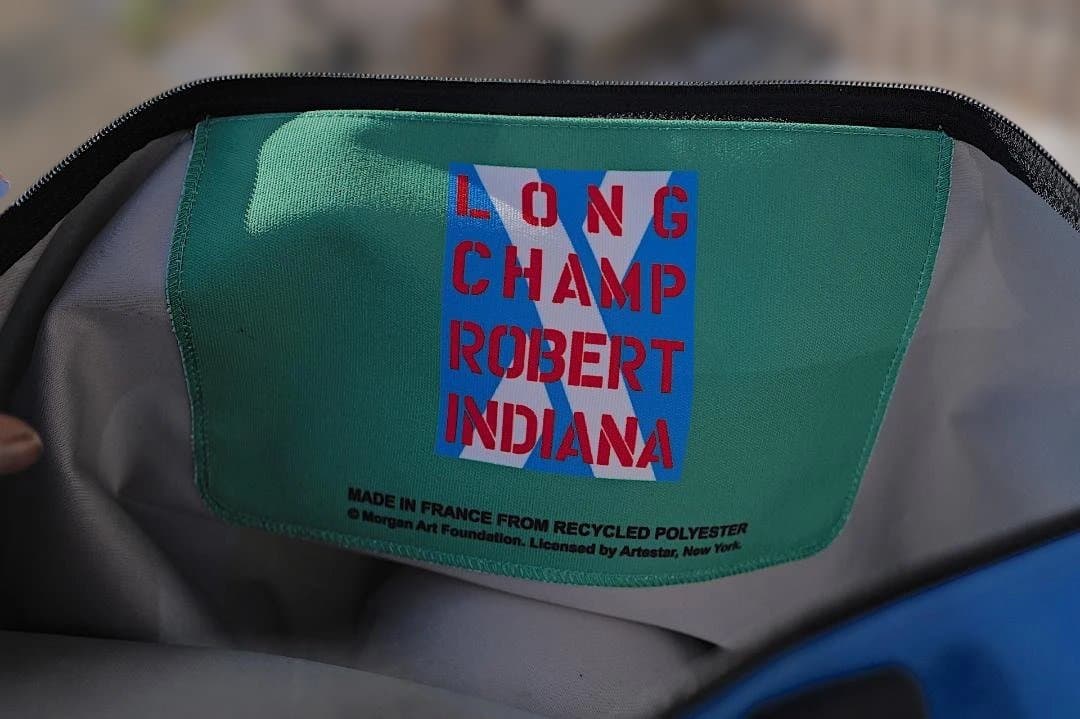 ロンシャンxロバートインディアナコラボボストン1回使用送料込匿名配送最終値下げ