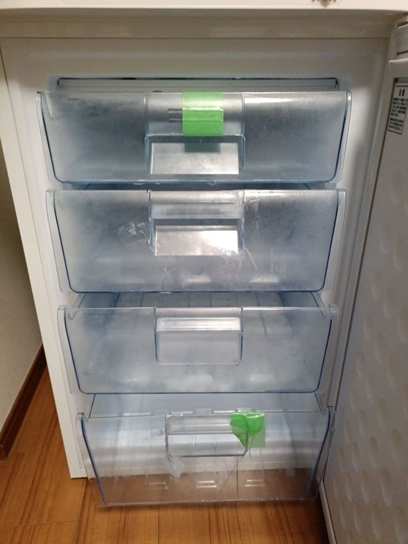 アイリスオーヤマ IUSD-9A-W 冷凍庫 85L ホワイト