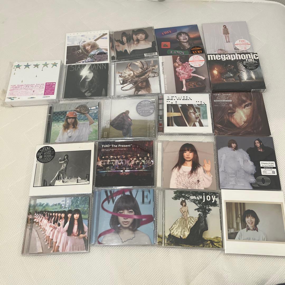 YUKI アルバム、シングルセット