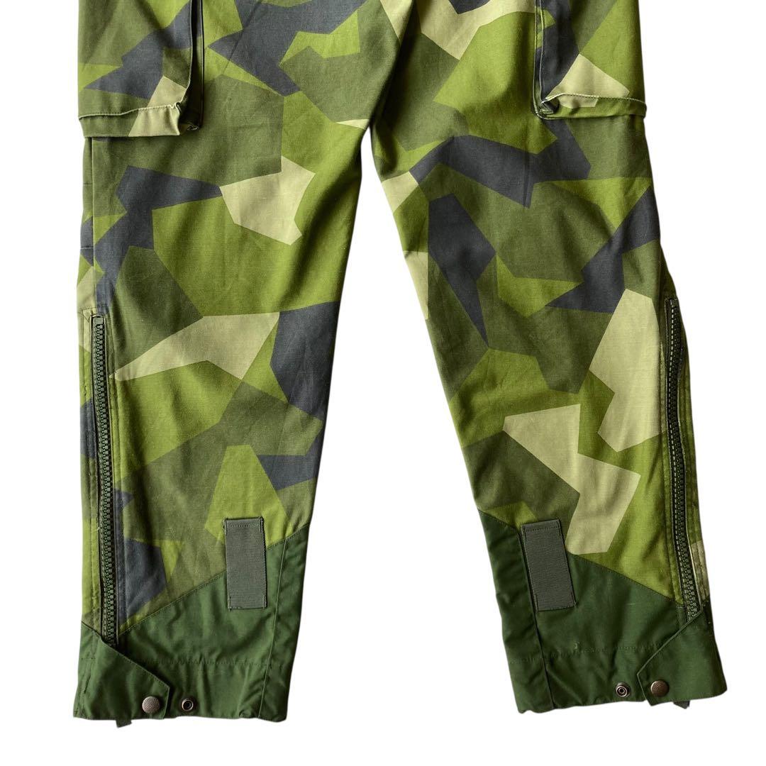97年製 スウェーデン軍 M90 カモ カーゴパンツ ミリタリーパンツ 古着