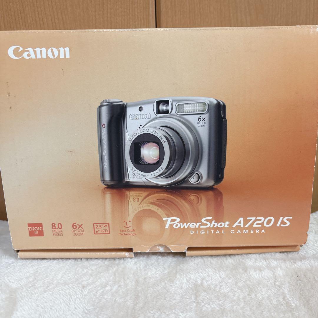 【美品】Canon PowerShot A720 IS コンパクトデジタルカメラ