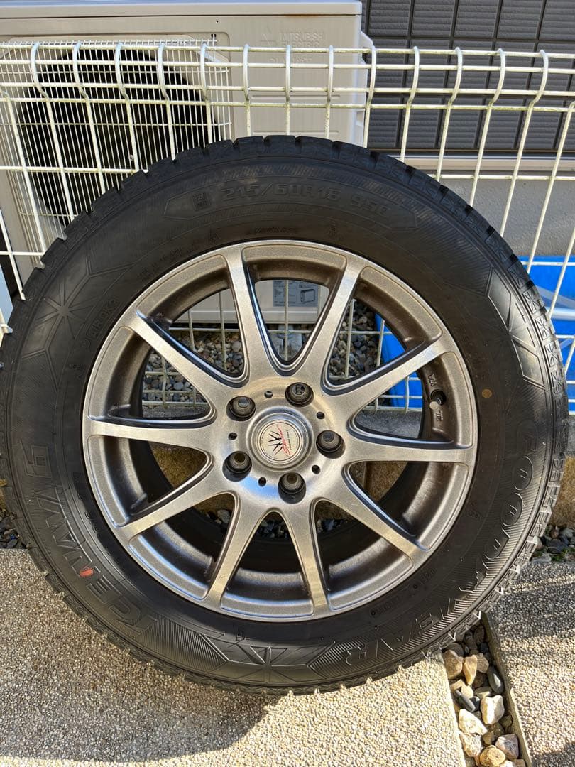 215/60R16 スタッドレスタイヤ4本セット ICENAVI 6
