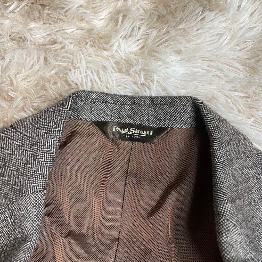 美品 ポールスチュアート テーラードジャケット カシミヤ混 メンズ 総裏 秋冬春