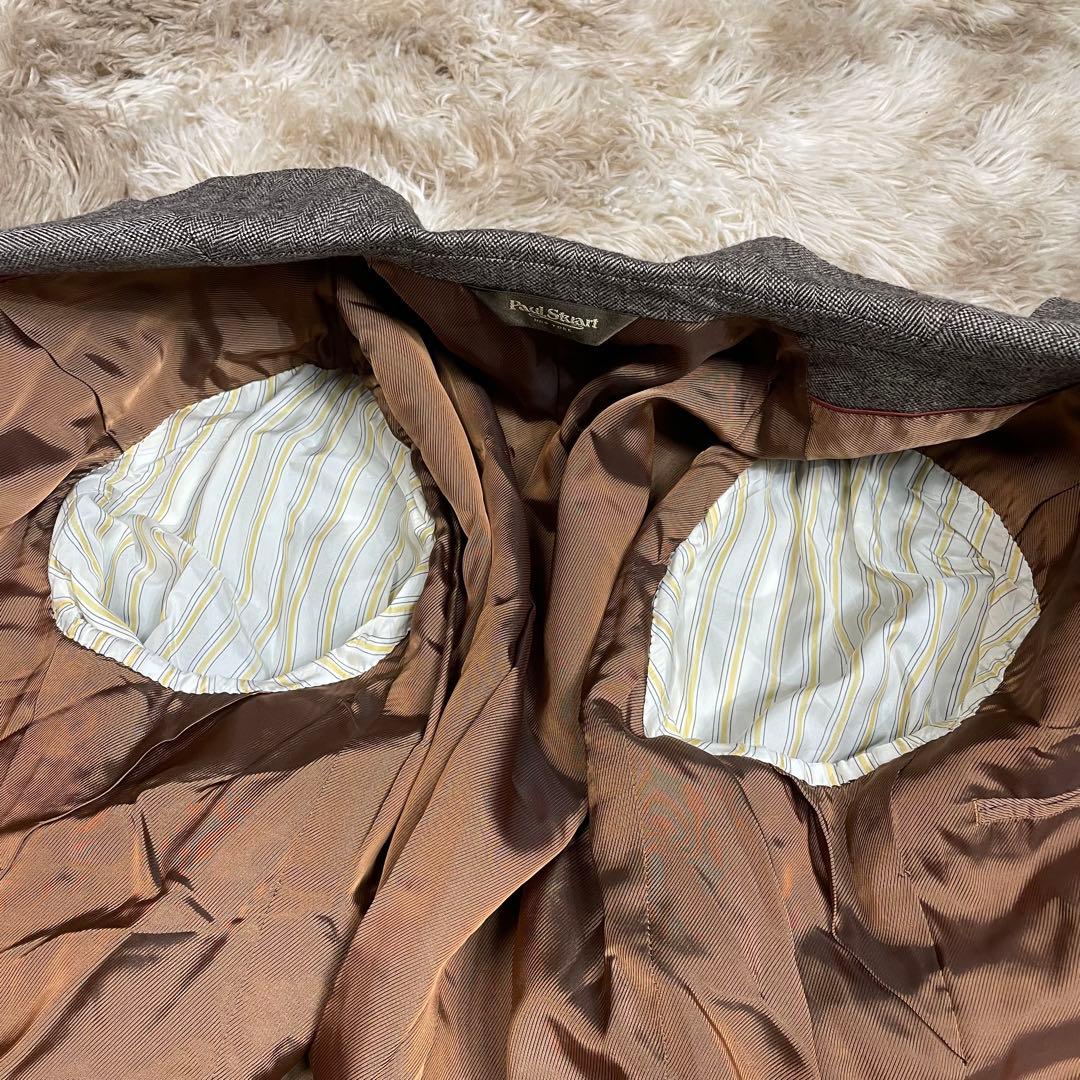 美品 ポールスチュアート テーラードジャケット カシミヤ混 メンズ 総裏 秋冬春