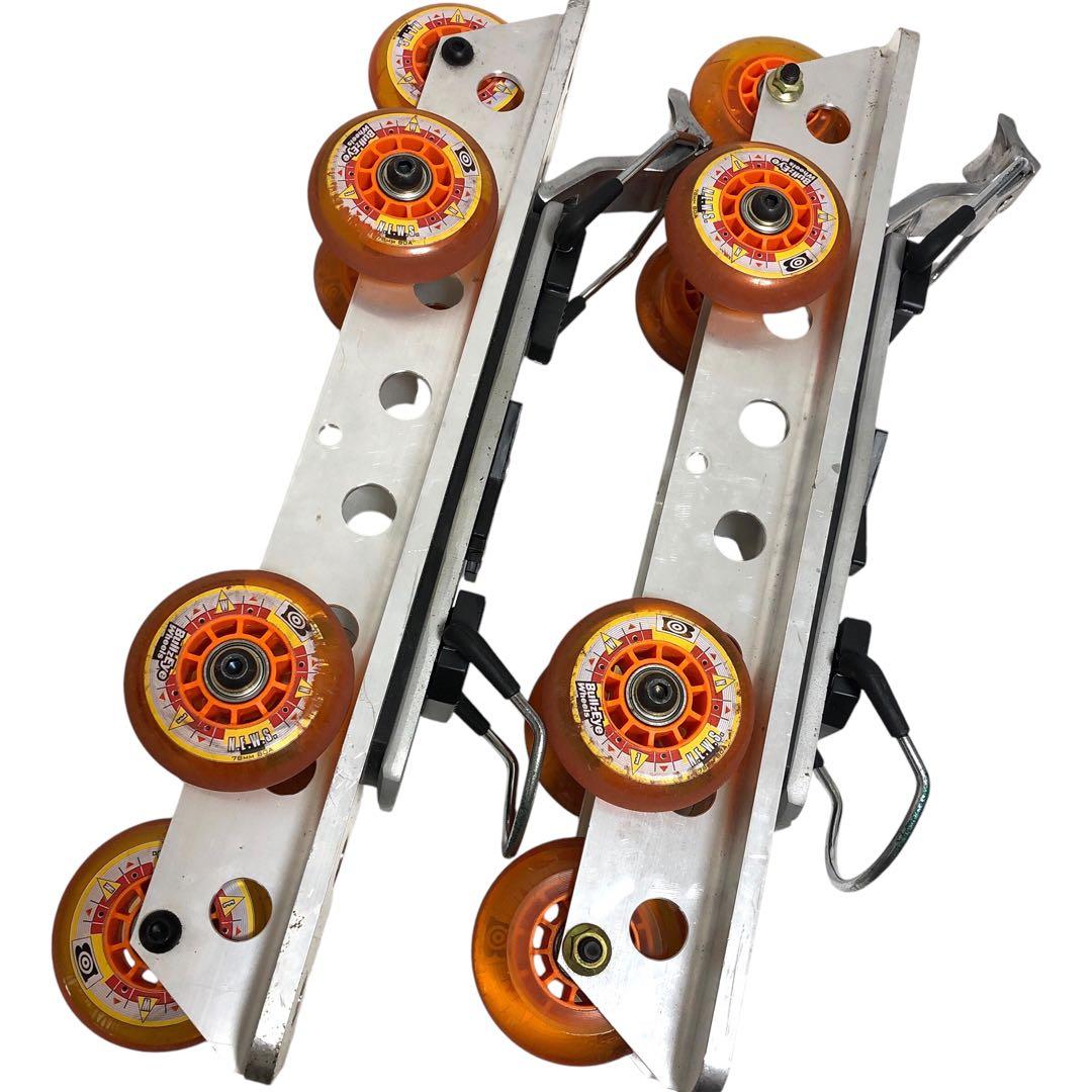 【希少品】ツリス TRIS インラインスキー 6連 スキートレーニング