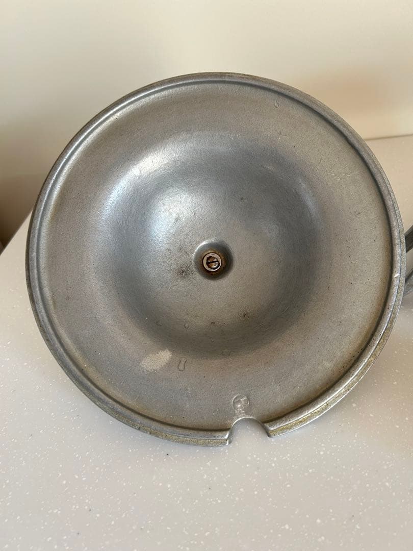 ピューター製　鍋とレードル