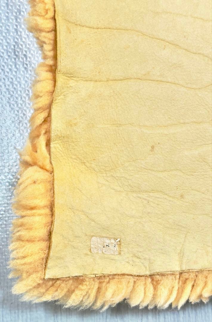 一点物 ニュージーランド産 ムートンラグ 子羊毛 ウールカーペット シープスキン