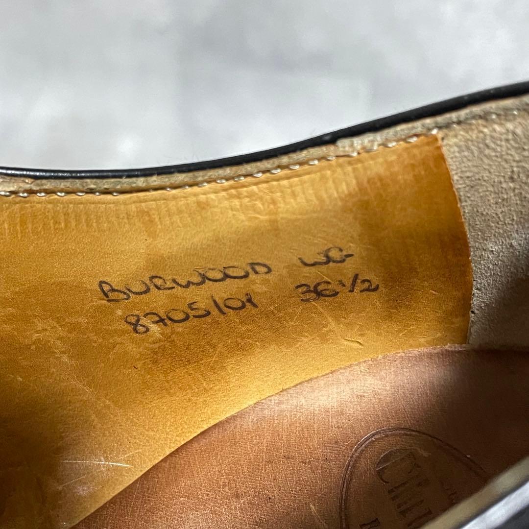 チャーチ　church's　革靴　レザードレスシューズ　バーウッド　黒　36.5