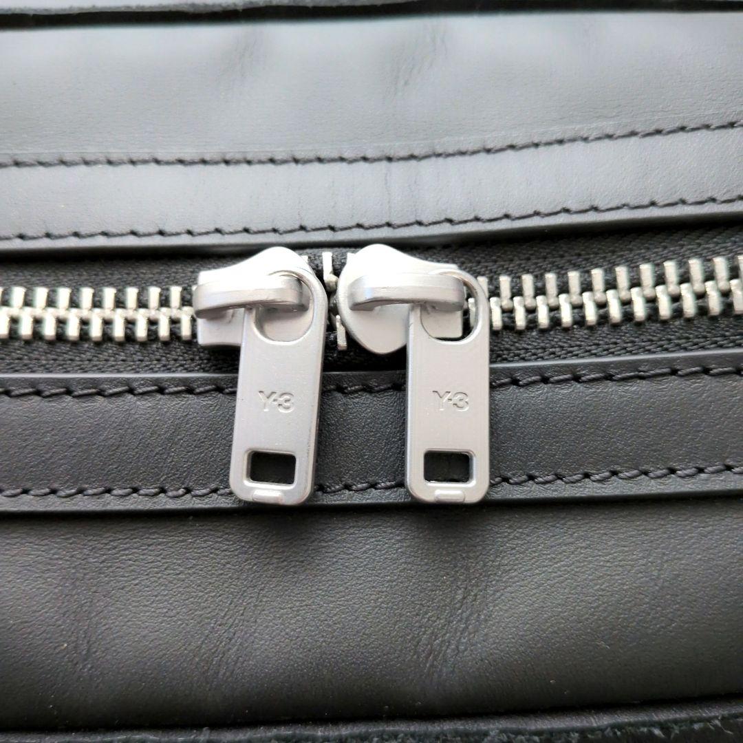 【現行 極美品 保存袋付】ワイスリー　レザーエアライナーバッグ　ボストンバッグ