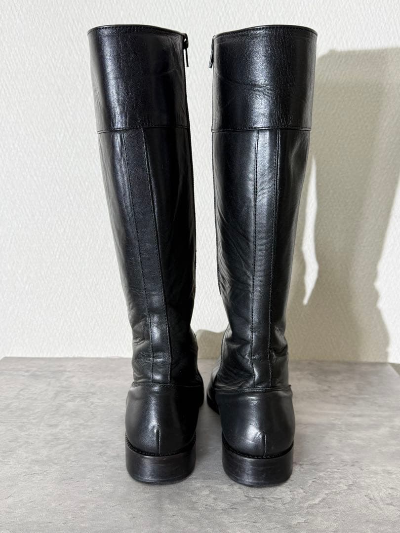 ヨウジヤマモト 03aw ロングレザーブーツ