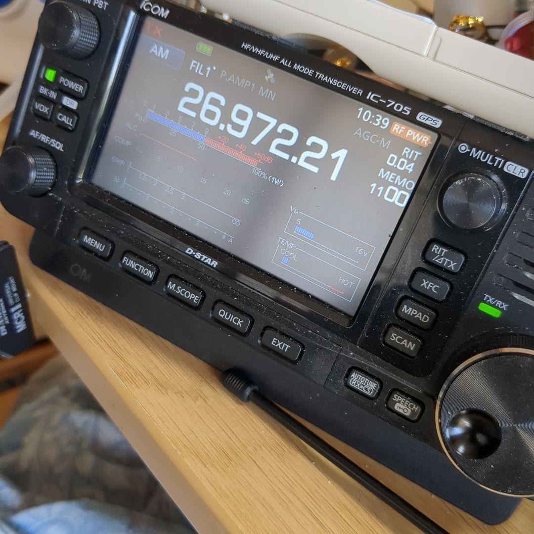 合法CB無線 SONY ICB-88H 改 ロッドアンテナに変更