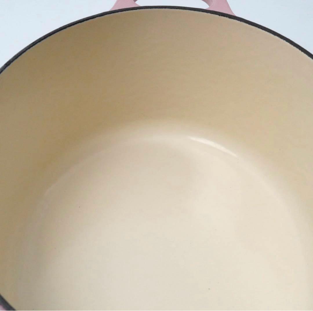 【美品】LE CREUSET　ココット オーバル シフォンピンク　25cm