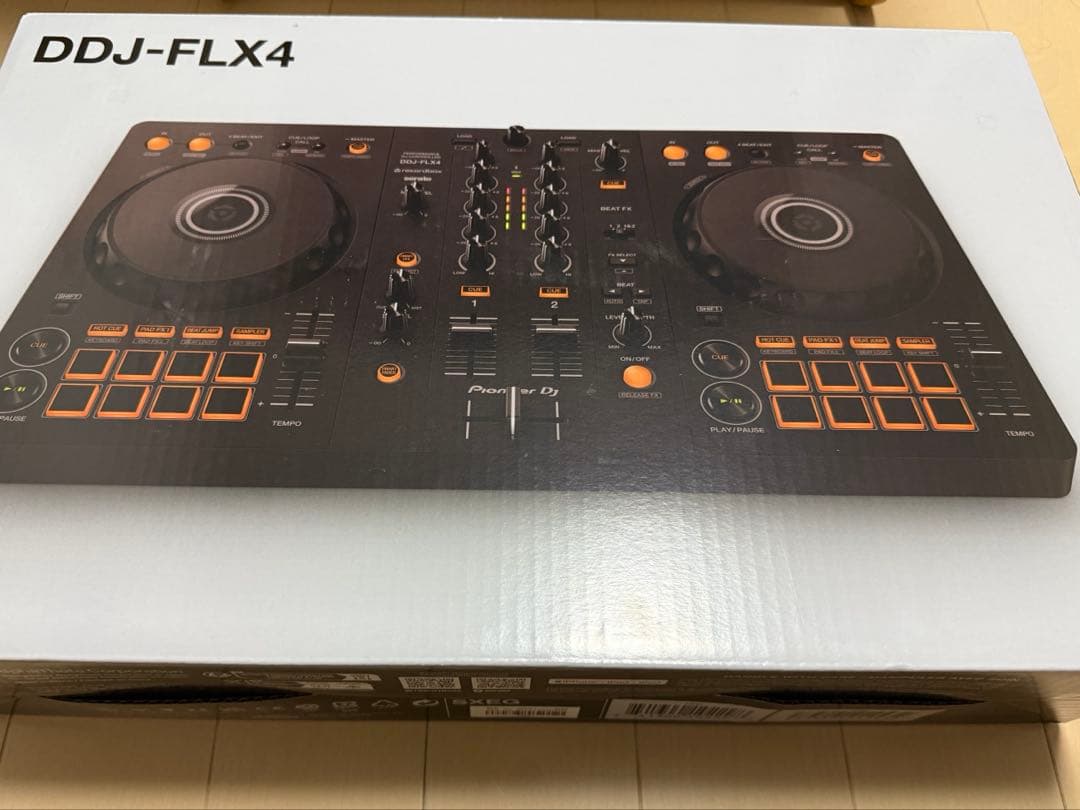 【ほぼ新品】ddj-flx4 箱と本体のみ
