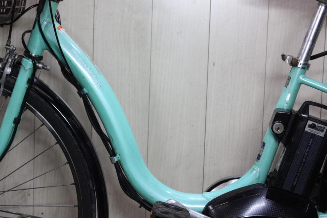 電動アシスト自転車 ミントカラー シティタイプ