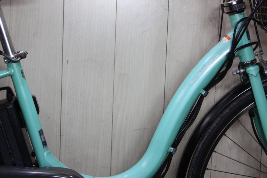 電動アシスト自転車 ミントカラー シティタイプ