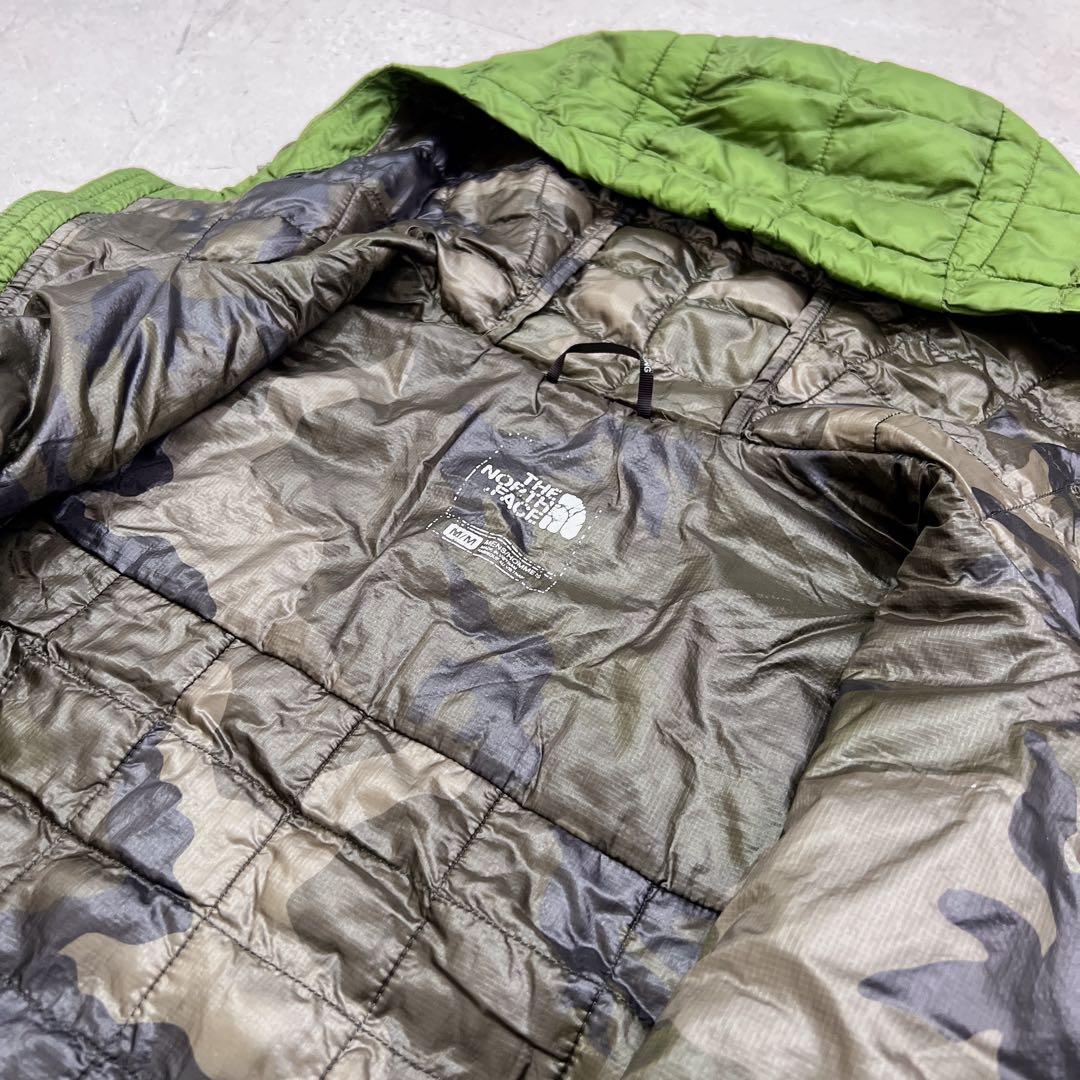 【廃盤】the north face down jacket green