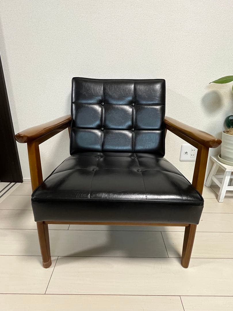 【ご☆きいー】カリモク60 Kチェア1人掛けソファ