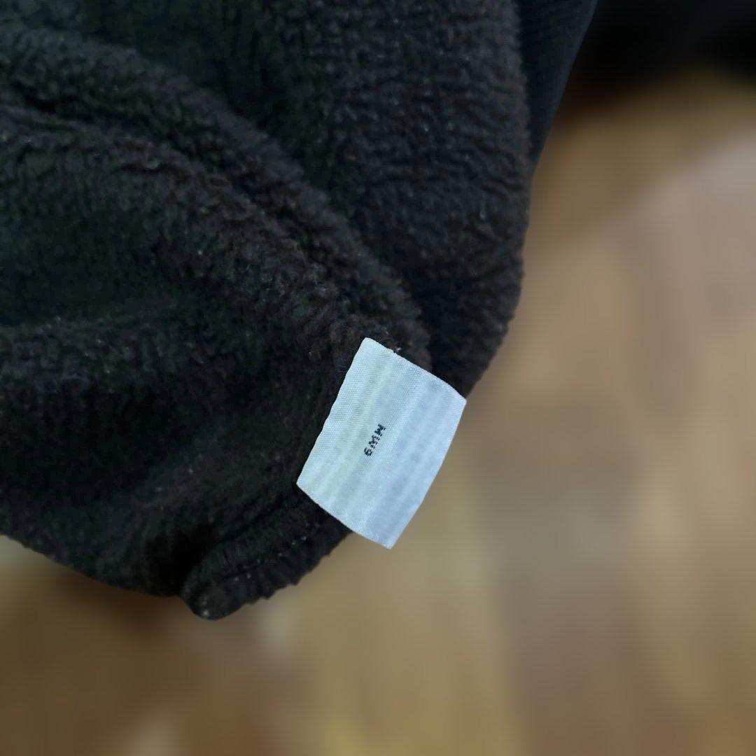 Polo Ralph Laurenブラックパーカー 刺繍 レッド