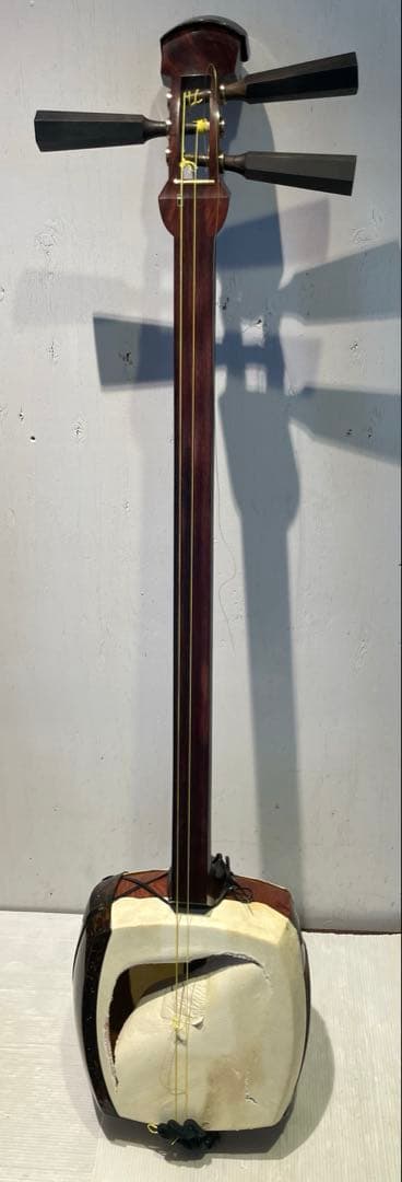 三味線　ケース付き　袋　和楽器　趣味　機材　年代物