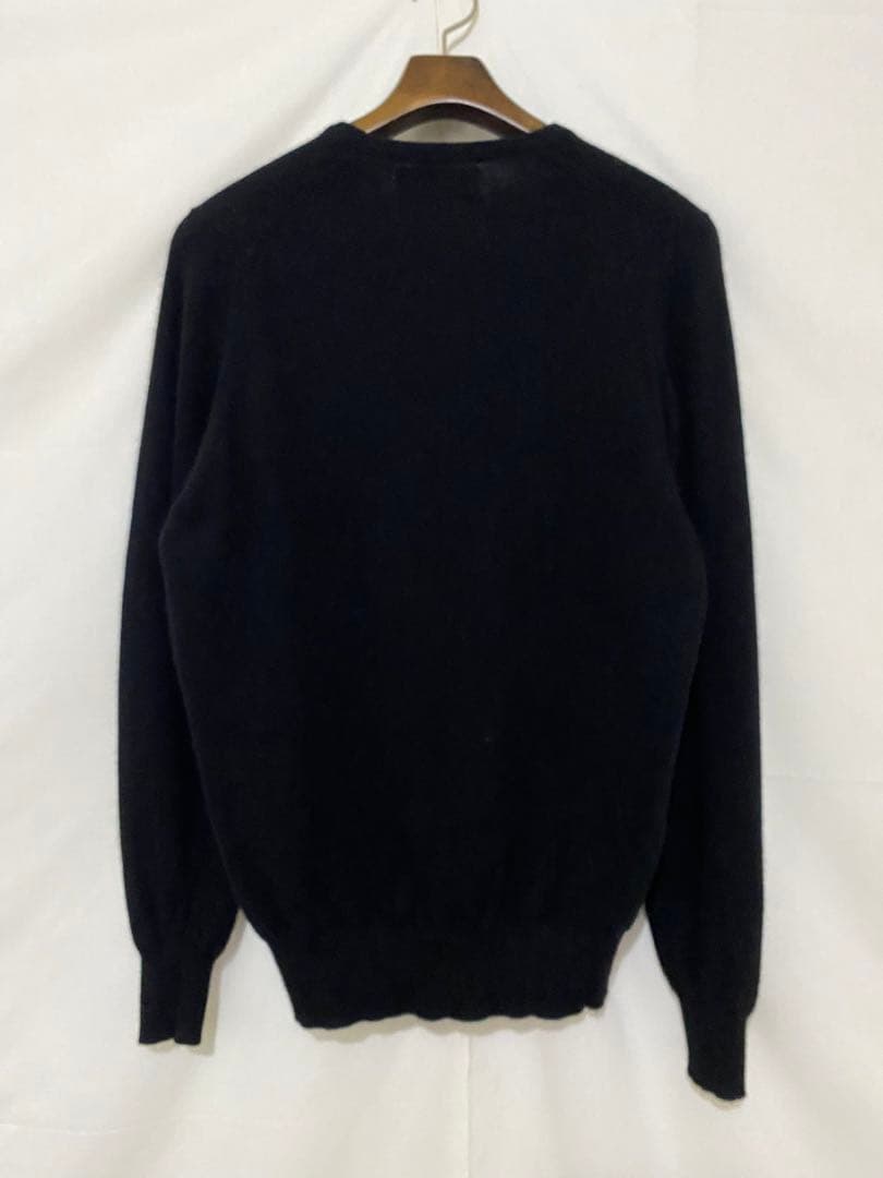 80s BALLANTYNE バランタイン カシミア ブラック 黒 40