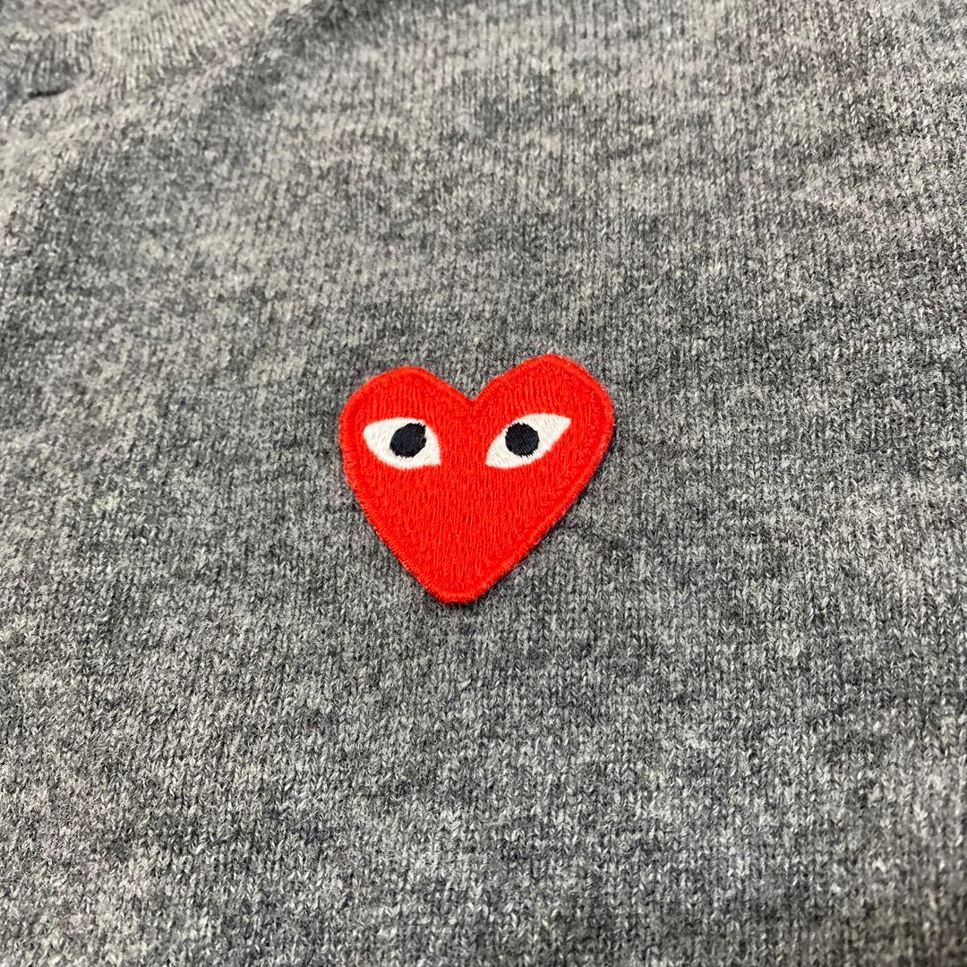 PLAY COMME des GARCONS カーディガン ギャルソン ニット