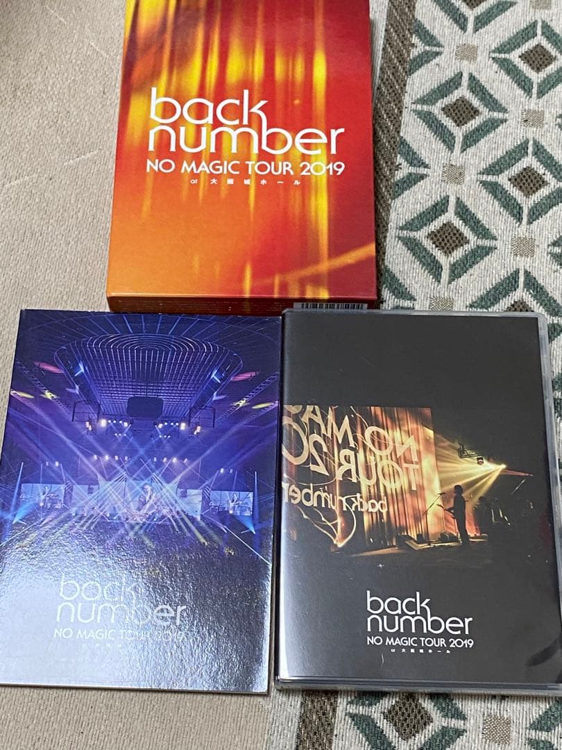 back number DVD初回限定版4枚セット+ユーモア　MV